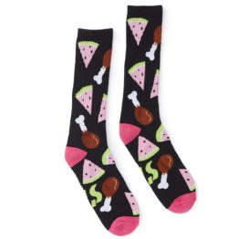 Sock Posse socks fried chicken and watermelon